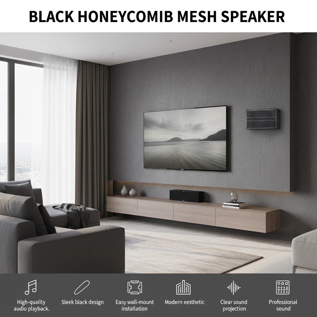Model 880 150W 300W Max 3 Unit Conference Speaker 8Ω MDF Cabinet Indoor PA Speaker for Meeting Room