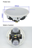 Fixed Resistance HiFi Ceiling Speaker 909 6 Inch 150W High Power 3-Way Frequency Audio Background Music Speaker