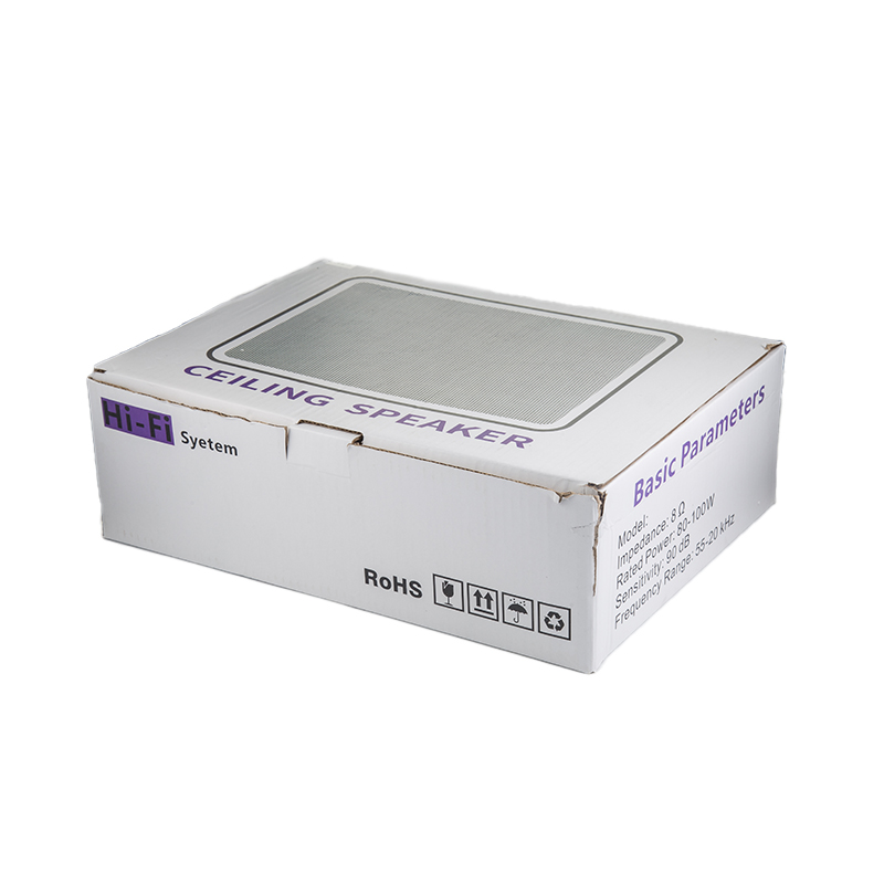 Fixed Resistance Ceiling Speaker HiFi 818A 6.5 Inch 60W Full Range Public Address System Home Theatre Background Music