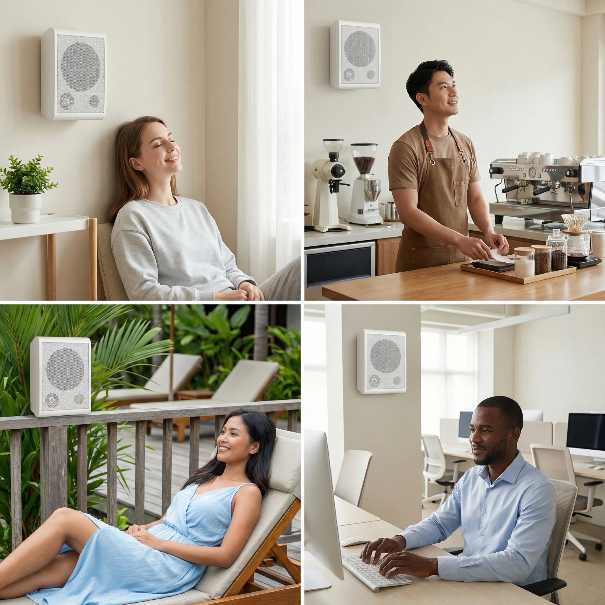 118 High Quality 6.5" Woofer Wired Wall Mounted PA Speaker Plastic Cabinet 5-10W Output Power Party Public Address Loudspeaker