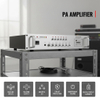 PA-5350USB 350W Class D Power Amplifier 70V/100V Professional Home PA Amp with USB FM Mic
