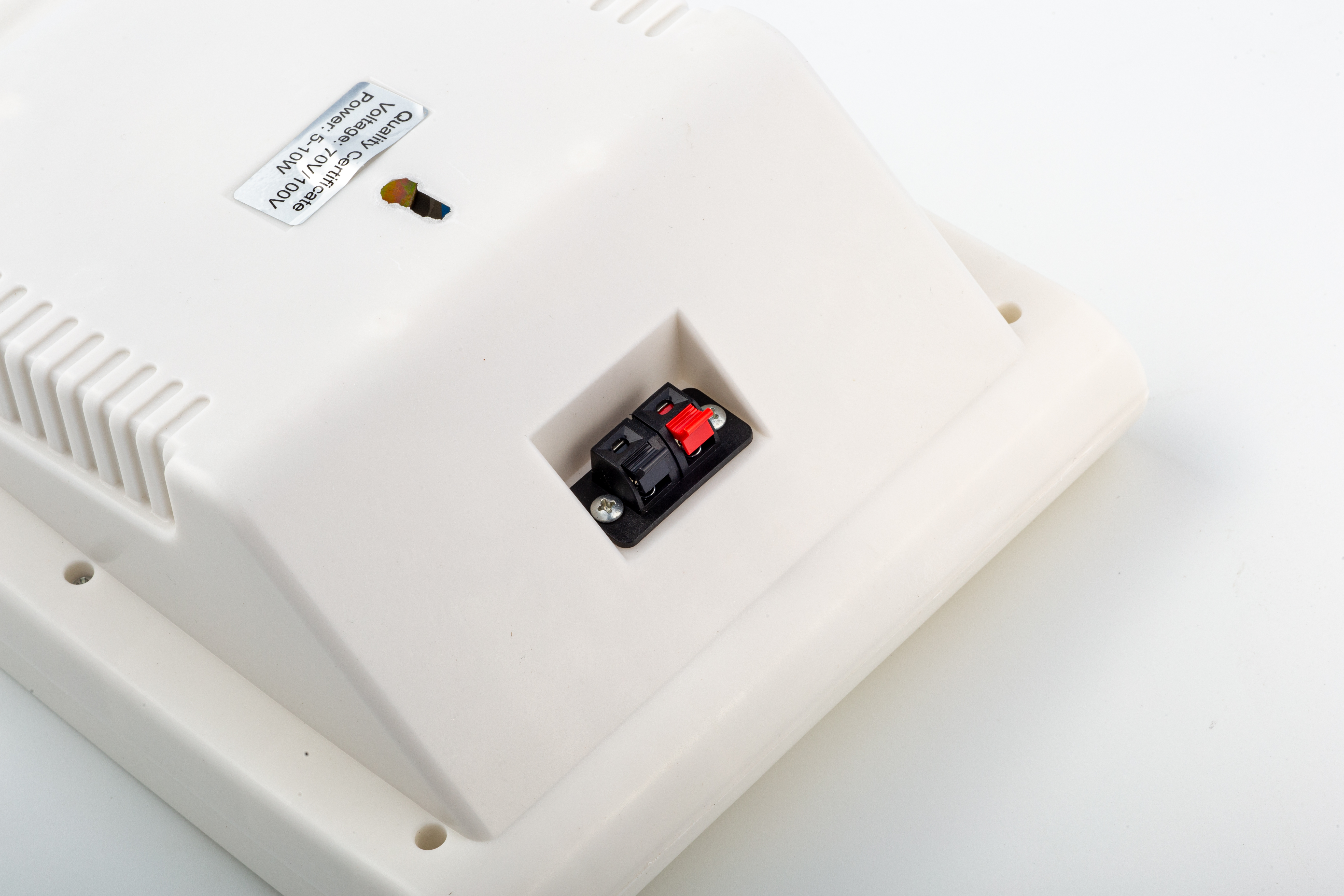 117B Factory Direct 6.5 Inch 8 Ohm 10W Wall Mounted Speaker Indoor 2-Way 5" Woofer 1" Tweeter Public Address System PA Loudspeaker