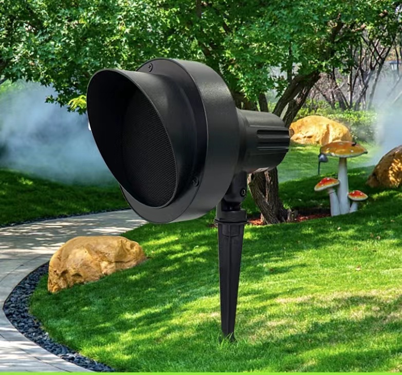 CP-20E IPX6 Waterproof Outdoor PA Speaker 10-30W 3" Woofer Metal Cabinet Wired Powered for Garden & Yard