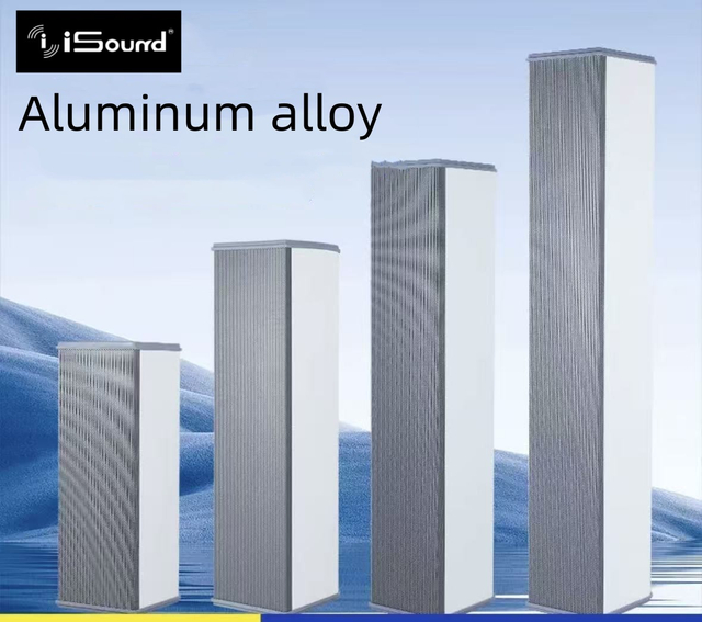 4440 Factory Wholesale Hot Sale 40-80W 3 Inch Portable Column Line Array Home Theater Speaker