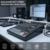 KCT-1390D 7 Channel Mixer Amplifier 2×350W Built-in 16 Digital Effects 48V Phantom Power MP3 Player