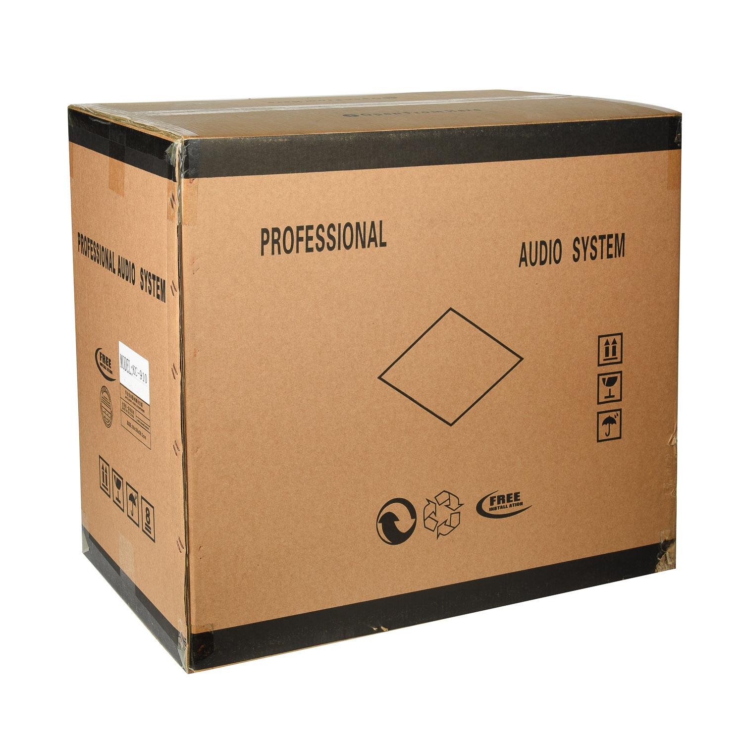 Model 910 350W 10" Conference Room Speaker 4×3" Tweeter Wooden Cabinet PA Loudspeaker