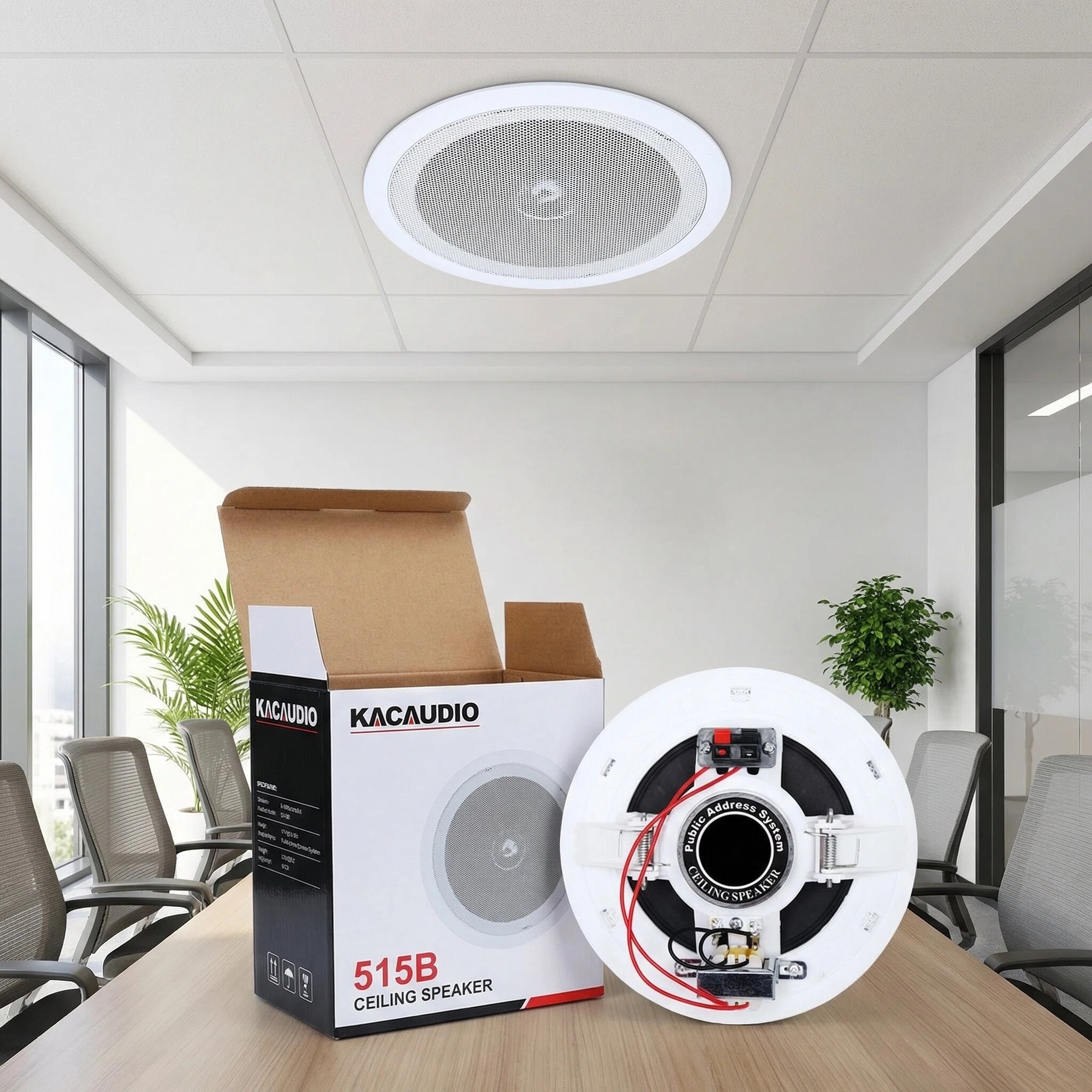 Hot Sale 515B 5 Inch 3-6W Wired Ceiling Speaker PA System Home Theatre