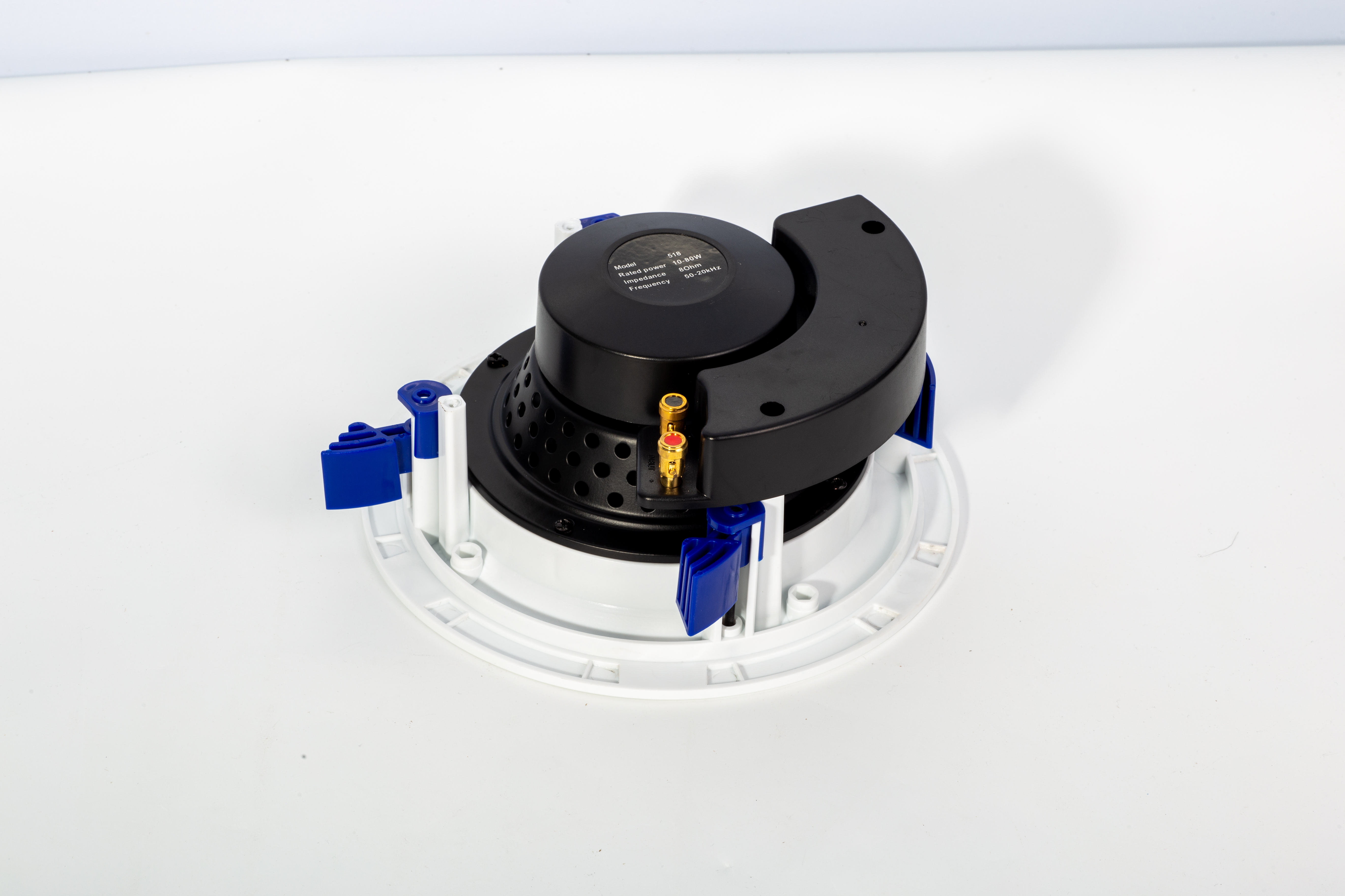 838 6.5 Inch 30W 8Ohm Home Theater Background Ceiling Speaker Edgeless Magnet Grill