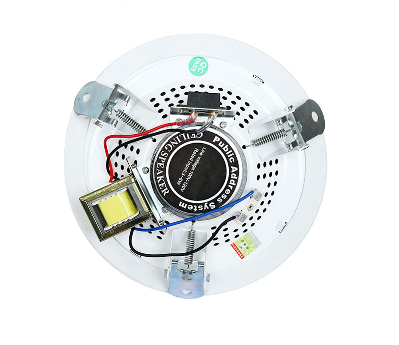 114 5 Inch 5W High Power Ceiling Speaker Home Theater PA System Iron Case