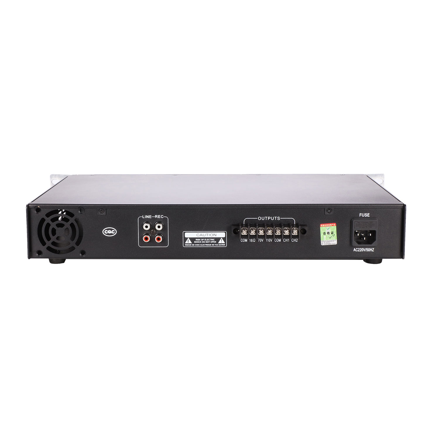 J08D 80W 70V/100V 350W Integrated Power Amplifier Home Audio Karaoke PA System with Mic Input