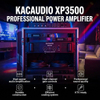 XP3500 Professional Power Amplifier 2×350W 8Ω High Fidelity PA Amplifier Low Distortion Multiple Protection Circuit