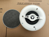 806 20W 6.5inch Plastic Ceiling Speaker Steady Performance for Study Room & Hotel Guest Room