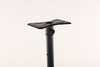 All Iron Retractable Speaker Stand 1300-2100mm Height Adjustable 80kg Load Black Surround Speaker Projector Bracket 502-4