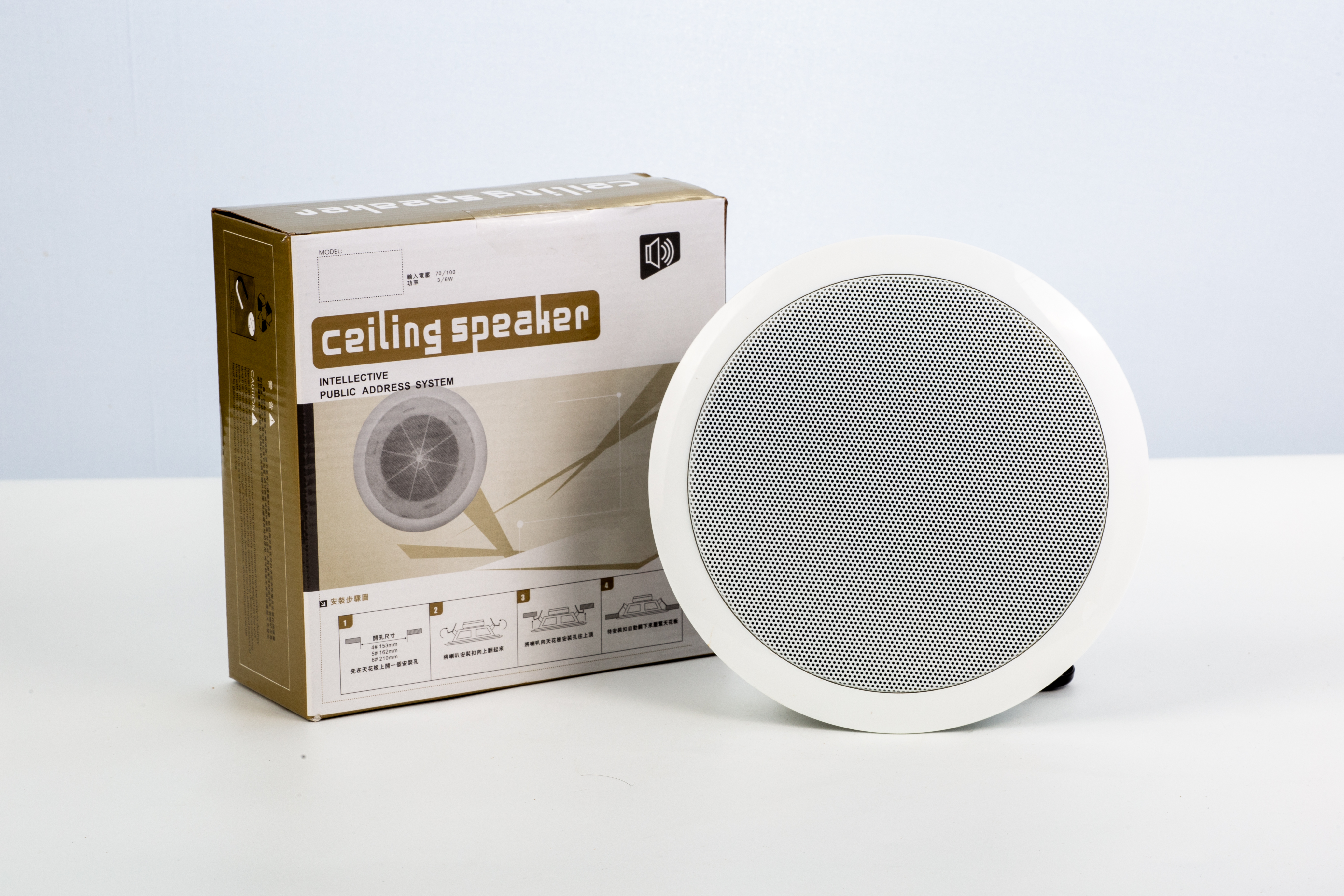 Hot Sale 104 High Quality 6Inch 10W Indoor Ceiling Speaker Professional PA Sound System