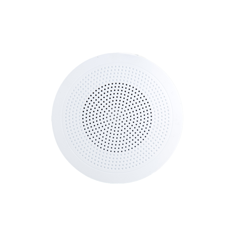 100B 4 Inch 3-5W Ceiling Speaker PP Shell White Two Foot Buckle Home Theatre Public Address System for Office Hotel