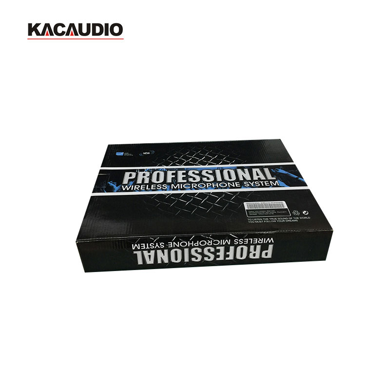 Professional High VHF Dual Channel Wireless Microphone WE-2010 Long Range For Lecture Stage