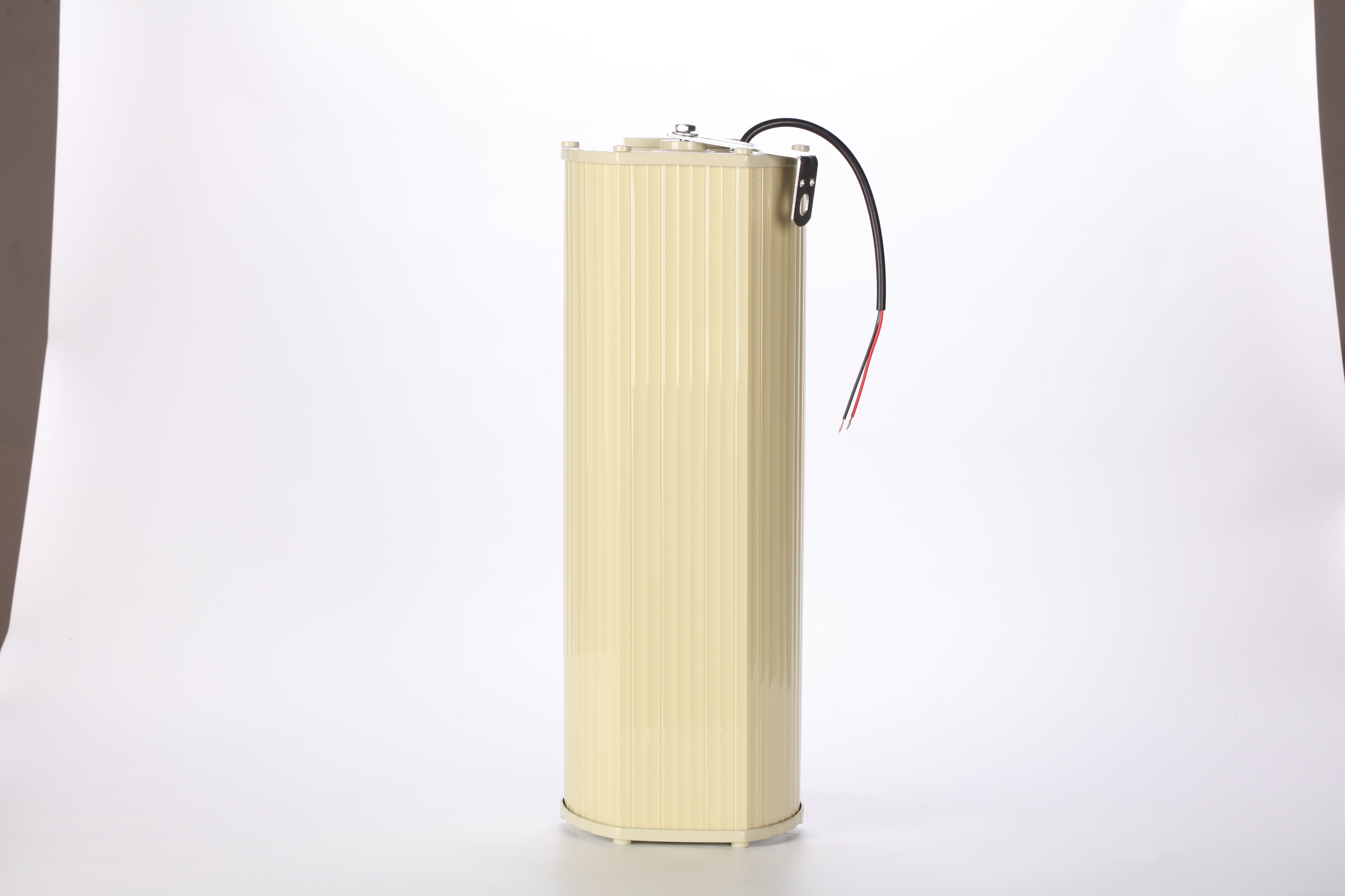 60-120W Three-Way Audio Column Speaker | Wood Cabinet Woofer Amplified PA System Cheap Commercial Sound Solution