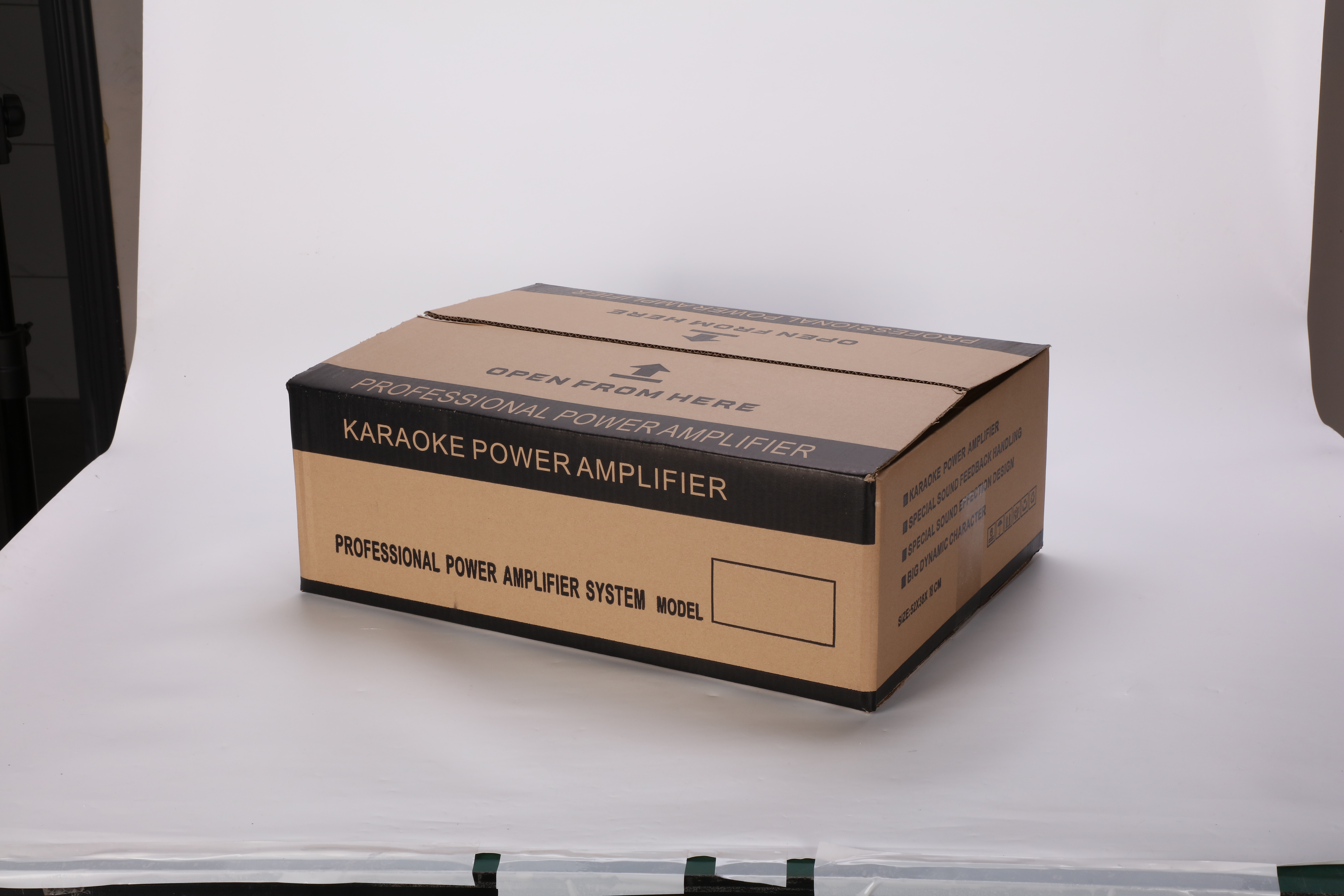 AV609 150W DSP Power Amplifier Bluetooth FM USB PA Amplifier for Home KTV