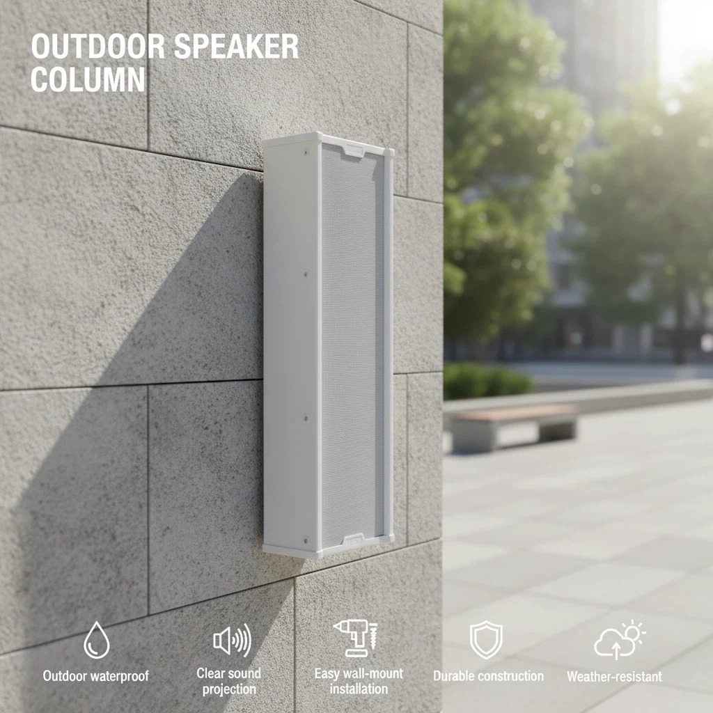 9240 8 Inch 240W Column Speaker Portable Line Array System Factory Wholesale Home Theater Audio