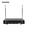 Professional High VHF Dual Channel Wireless Microphone WE-2010 Long Range For Lecture Stage