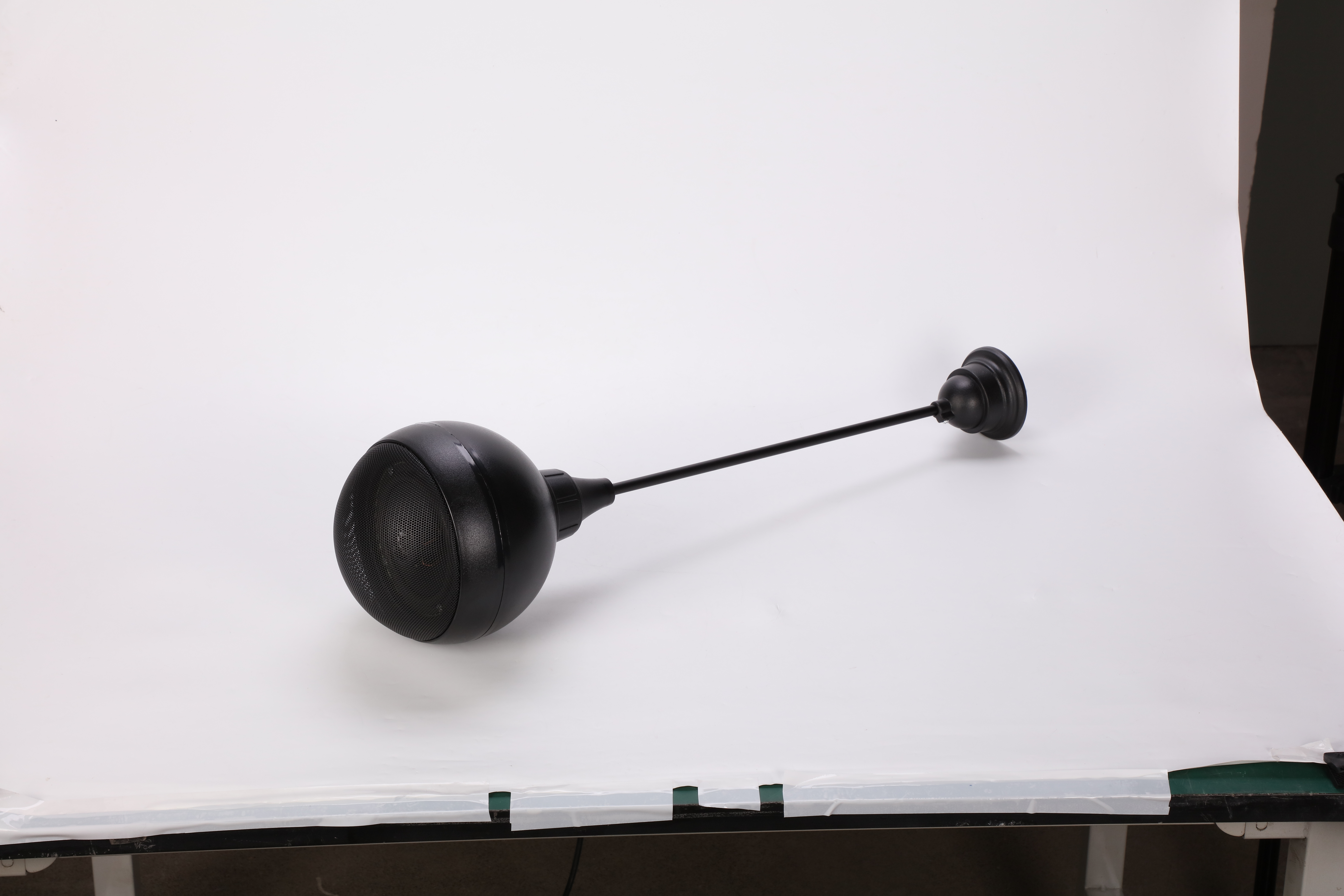 Hot Sale 510D-Black Magic Ball Hanging Speaker 15W PA System Ceiling Mount Pendant Loudspeaker