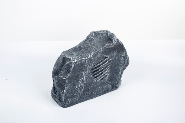 CP-29 20W All Weather Rock Shaped Outdoor Garden Speaker 5" Full-Range Woofer Glass Cabinet Wired PA System