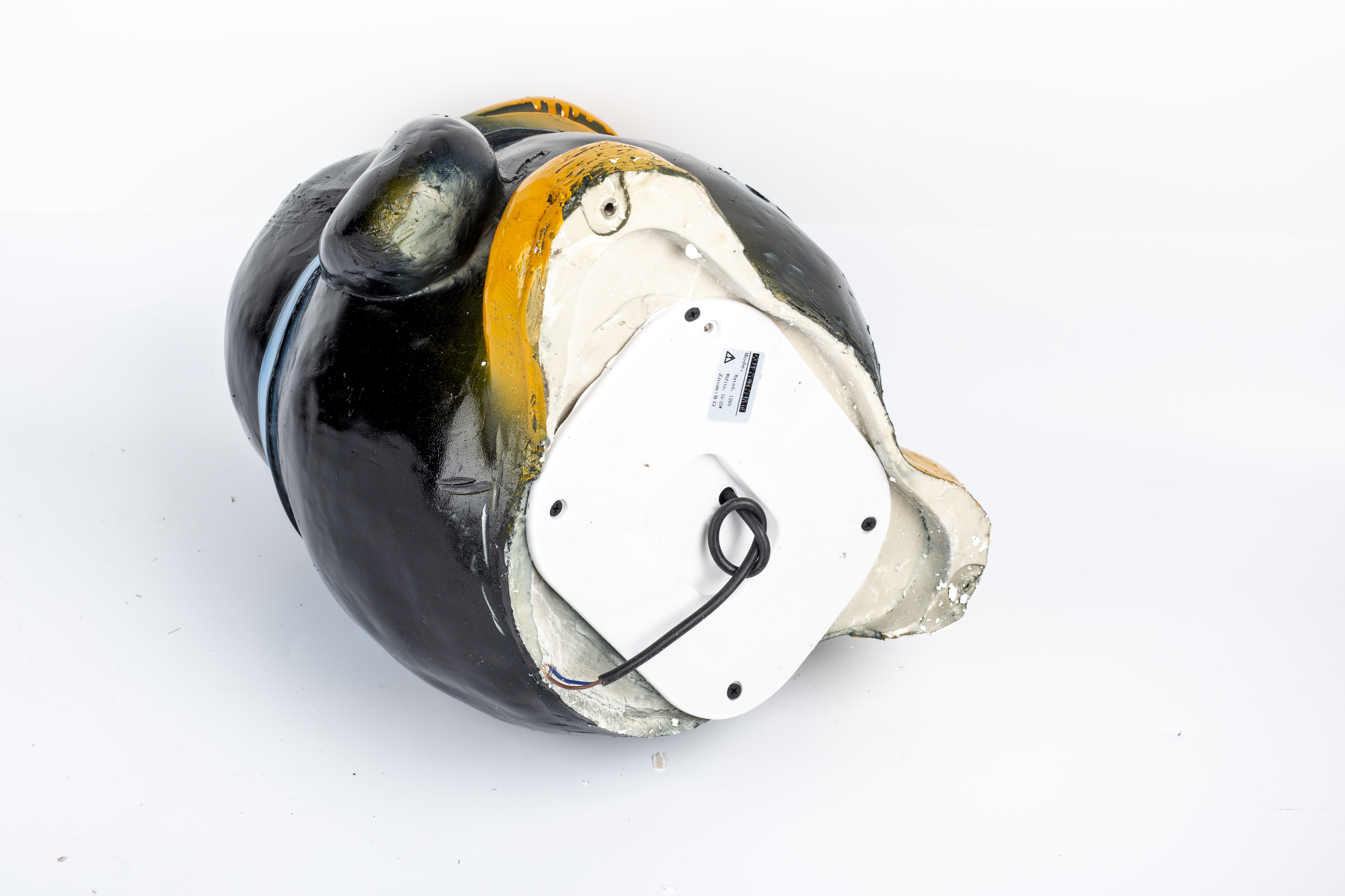 CP-22 20W 5" Woofer IPX6 Waterproof Glass Cabinet Outdoor Garden PA System Powered Speaker for Deck Pool Spa Yard