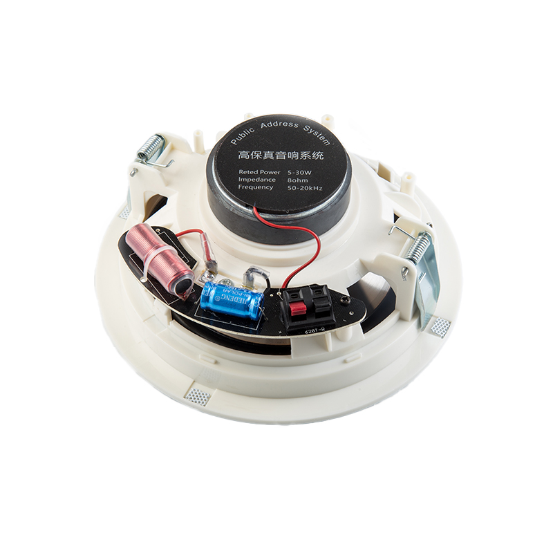 704B 6.5 Inch 20W High Performance Clear Sound Recessed Ceiling Speaker for Restaurants