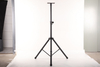 All Iron Retractable Speaker Stand 1300-2100mm Height Adjustable 80kg Load Black Surround Speaker Projector Bracket 502-4