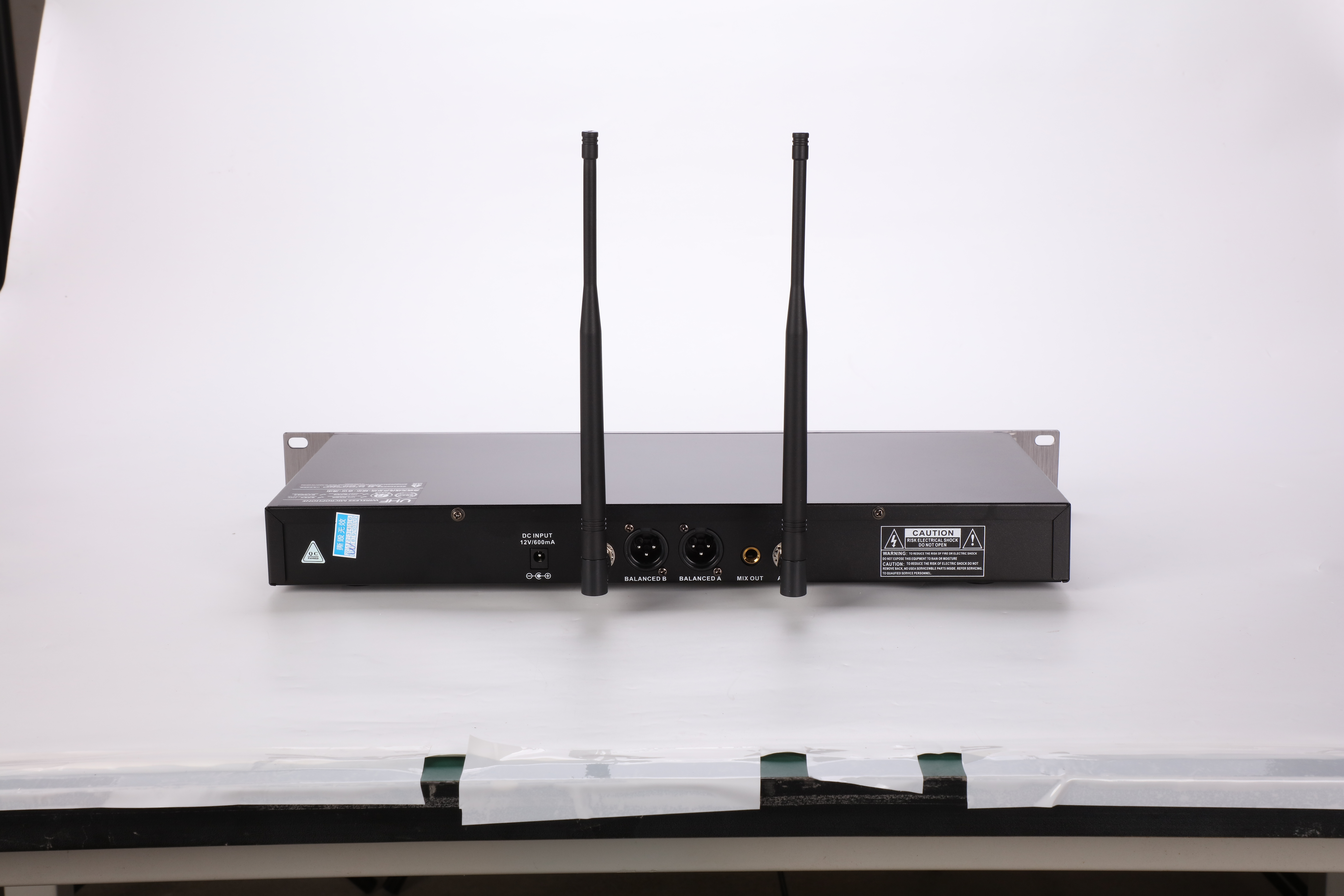 WE-2020 Dual Channel Wireless Handheld Microphone 150M Long Distance Professional Karaoke Stage Mic