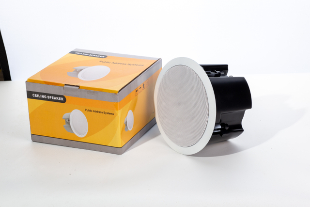 803 4 Inch 60W High Quality Round Shaped Ceiling Speaker Roof Mount Audio Speaker System