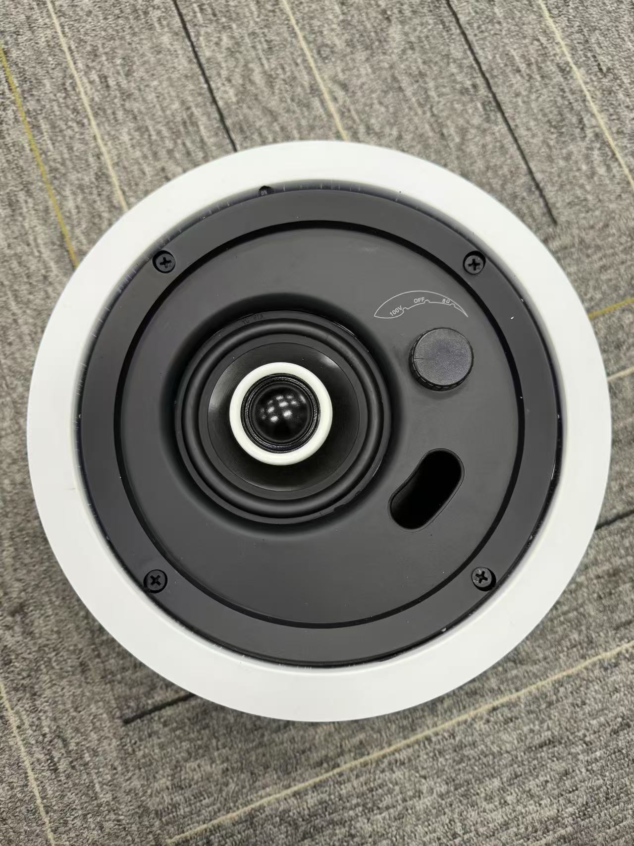 803 4 Inch 60W High Quality Round Shaped Ceiling Speaker Roof Mount Audio Speaker System