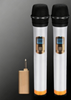 Moving Coil Handheld Wireless Microphone Anti Interference Intelligent Frequency Pairing Plug And Play DC 3V