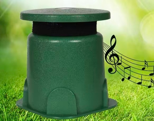 CP-10B 20W Wired Garden Speaker 6" Full-Range Woofer Glass Cabinet Professional Outdoor PA System