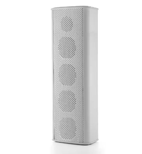 1260A 4Inch 60-120W Commercial Audio Column Speaker System Indoor Outdoor Waterproof Aluminum Column Speaker