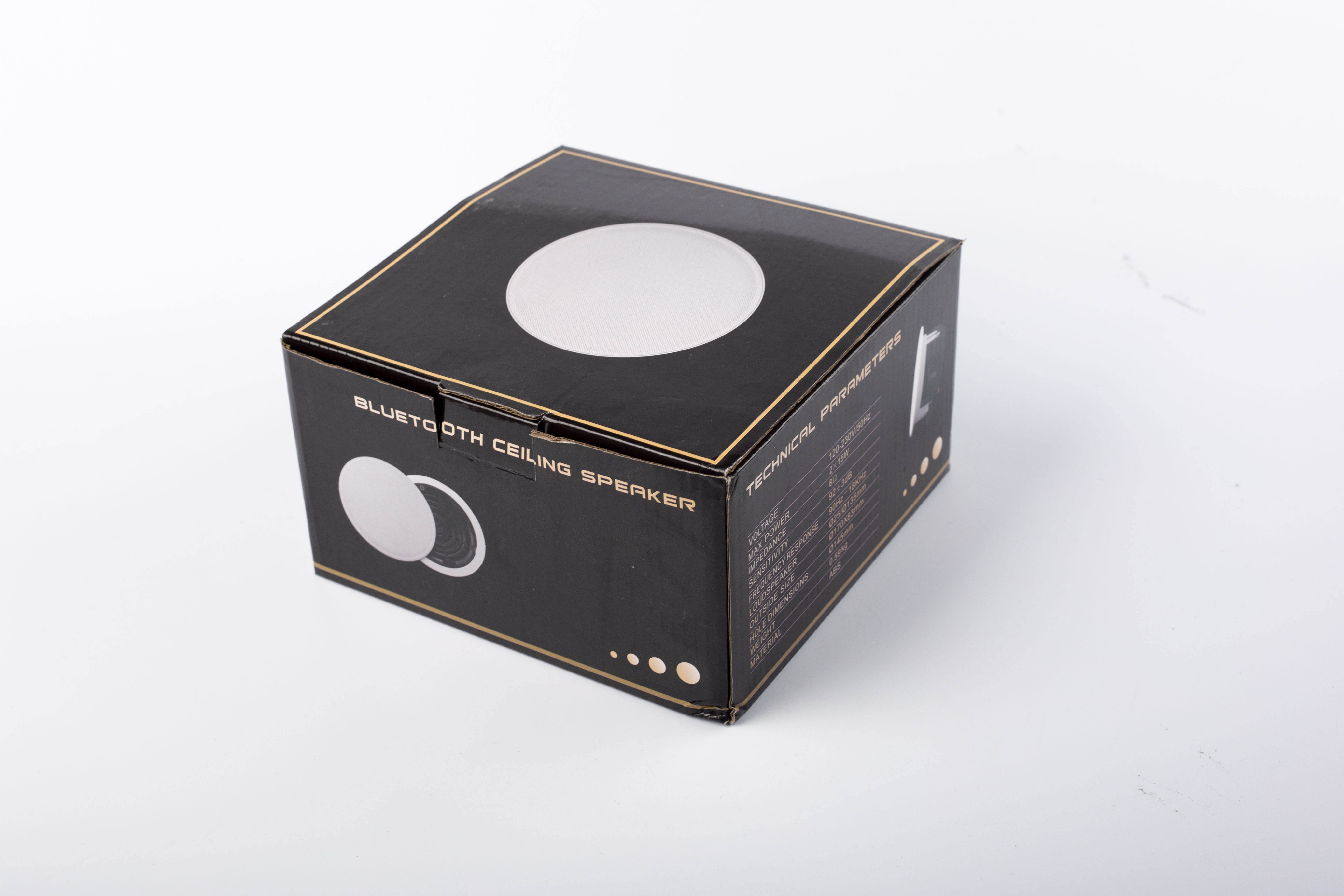 Fixed Resistance Ceiling Speaker HiFi 881B 4.5 Inch 30W Full Range Public Address System Home Theatre Background Music