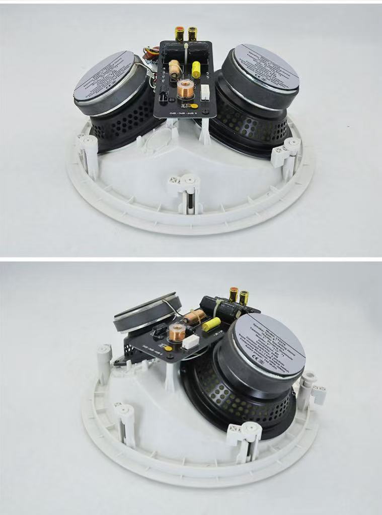 Fixed Resistance HiFi Ceiling Speaker 909 6 Inch 150W High Power 3-Way Frequency Audio Background Music Speaker