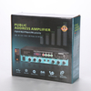 FS-206 60W*2 Professional PA Power Amplifier DSP BT FM USB Audio Amplifier for Home KTV