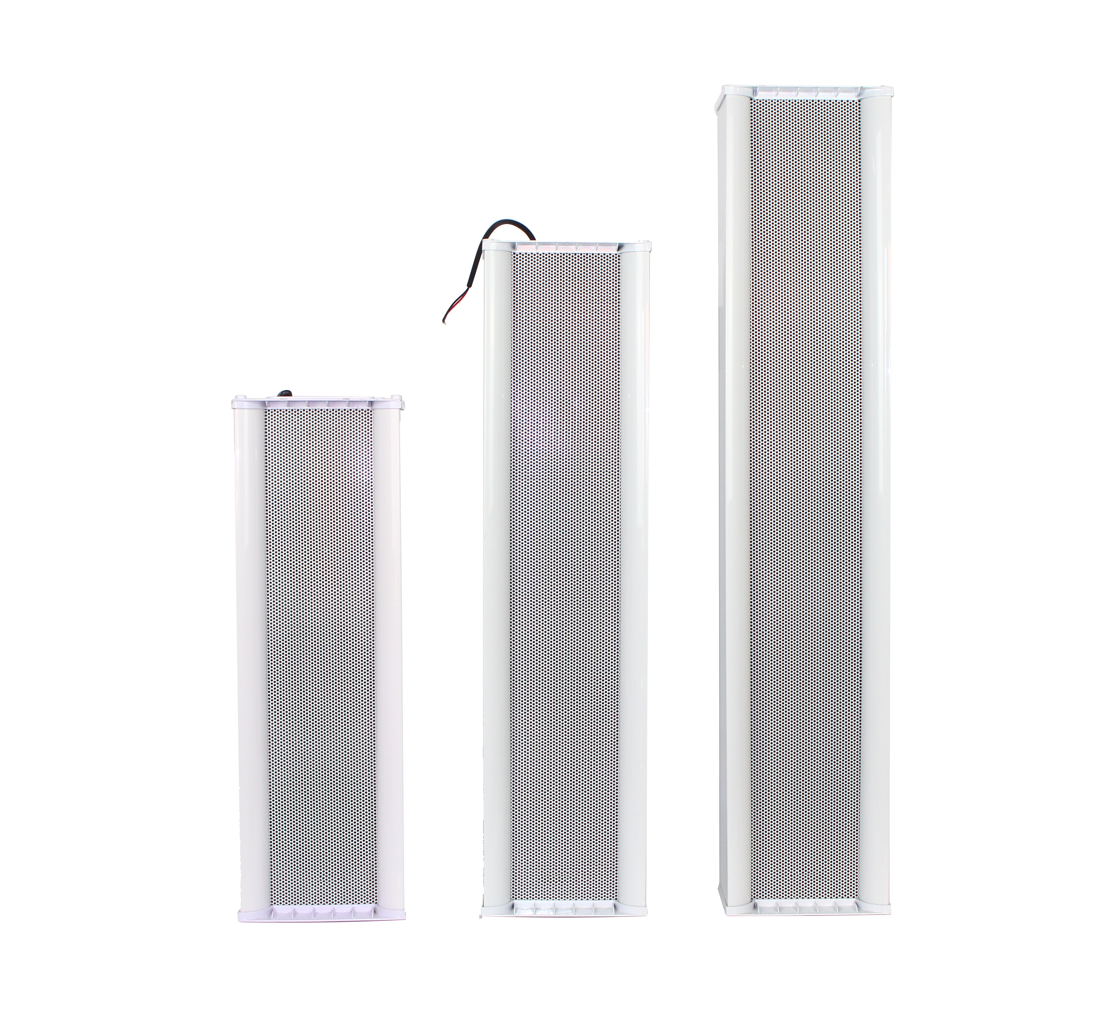 80-160W 6.5 Inch Active Column Speaker 580B Public Address System Outdoor PA Audio Column Speaker