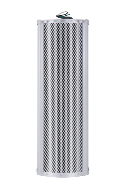 Wall Mount 80W Column Speaker model 6680 5.5 Inch PA Loudspeaker OEM for School Hotel Shopping Mall Corridor