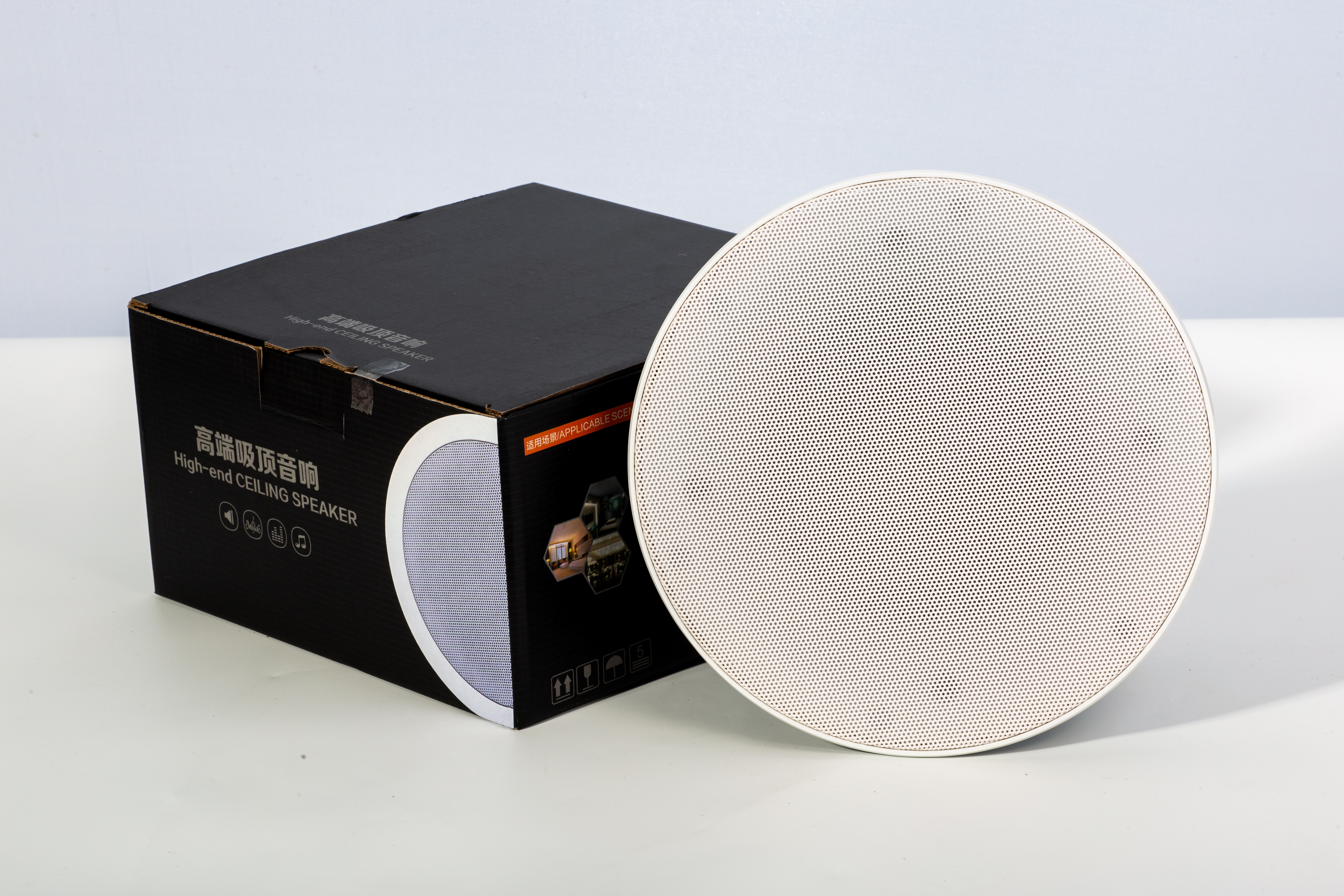 828 5 Inch 20W 8 Ohm Frameless HiFi Wall Ceiling Speaker for Home Theatre