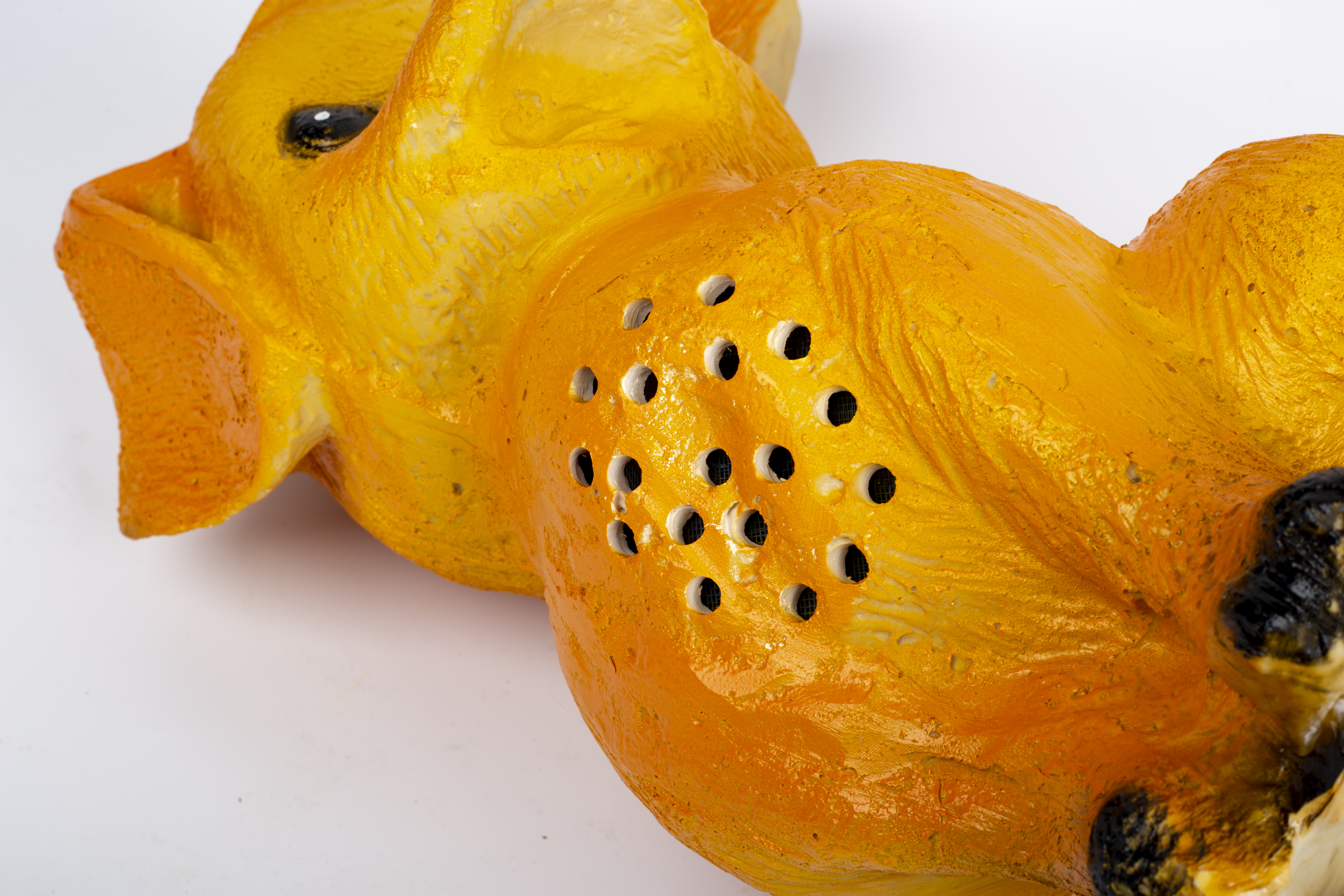 CP-10 20-40W 5" Woofer Full-Range Wired Outdoor Dog PA Speaker Glass Cabinet Garden Landscape Sound System