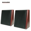127 10W 4-Inch Two-Way Wall Mount Speaker | Wood Cabinet Professional Loudspeaker