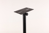 Model 502-5 All Iron Telescopic Speaker Stand 1-2m Height Adjustable 80kg Load Black Surround Speaker Projector Bracket