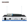 Professional High VHF Dual Channel Wireless Microphone WE-2010 Long Range For Lecture Stage