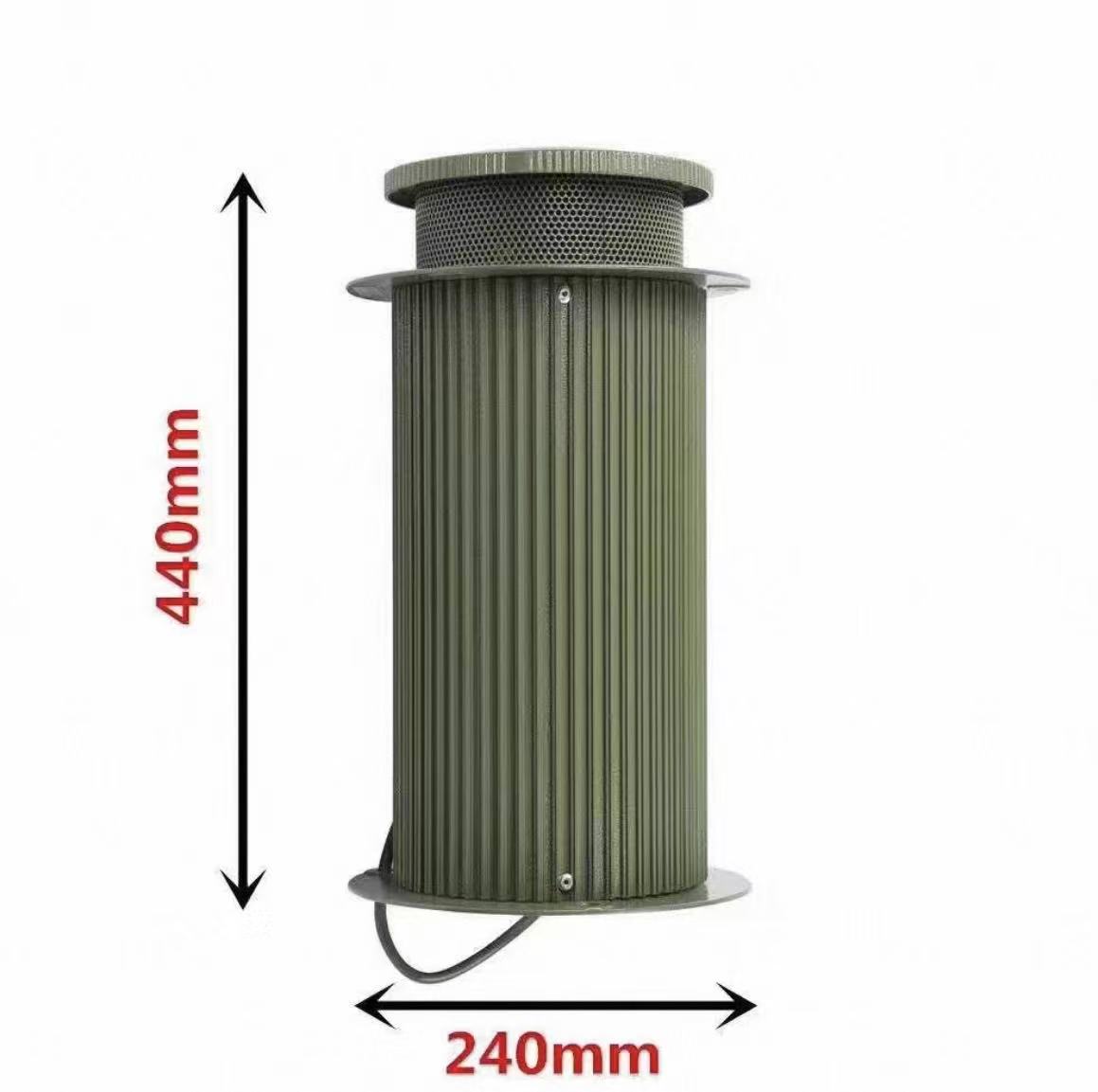 CP-12A 20W All Weather Stone Shaped Garden Speaker Aluminum Alloy Landscape Full-Range Wired Outdoor PA Speaker