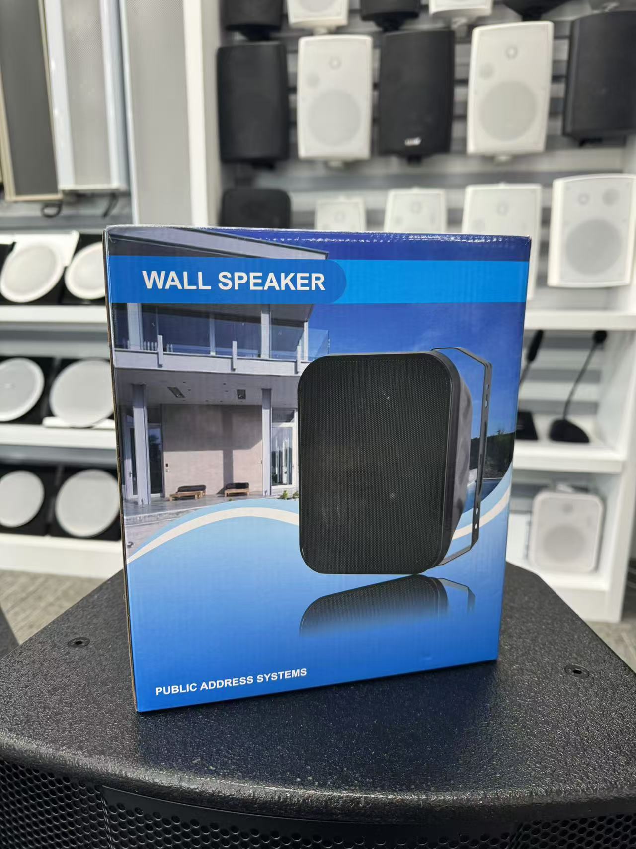 209B IPX6 Waterproof Wall Mount Speaker 10-30W Two-Way 100V/8Ω Outdoor Public Address Loudspeaker