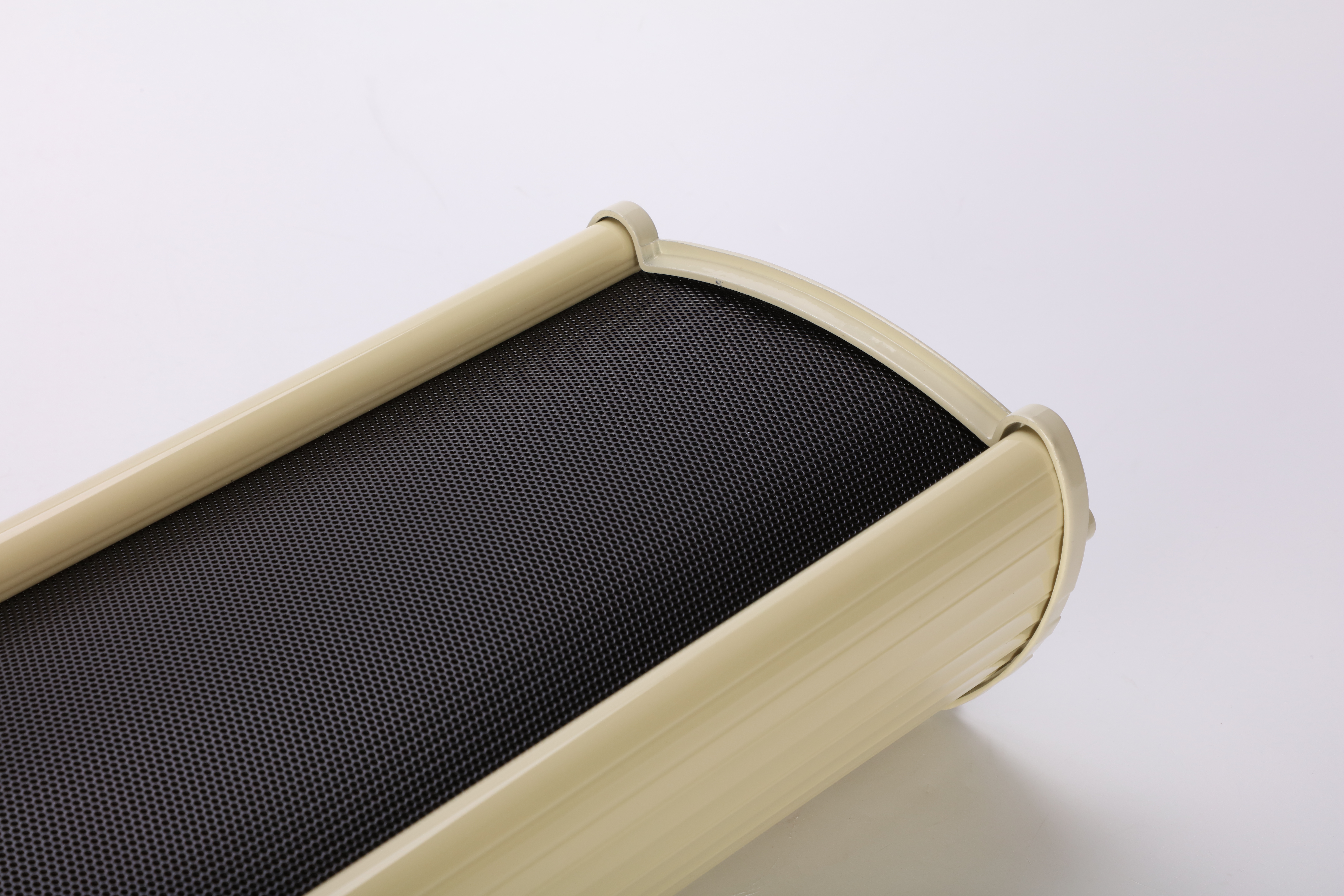 60-120W Three-Way Audio Column Speaker | Wood Cabinet Woofer Amplified PA System Cheap Commercial Sound Solution