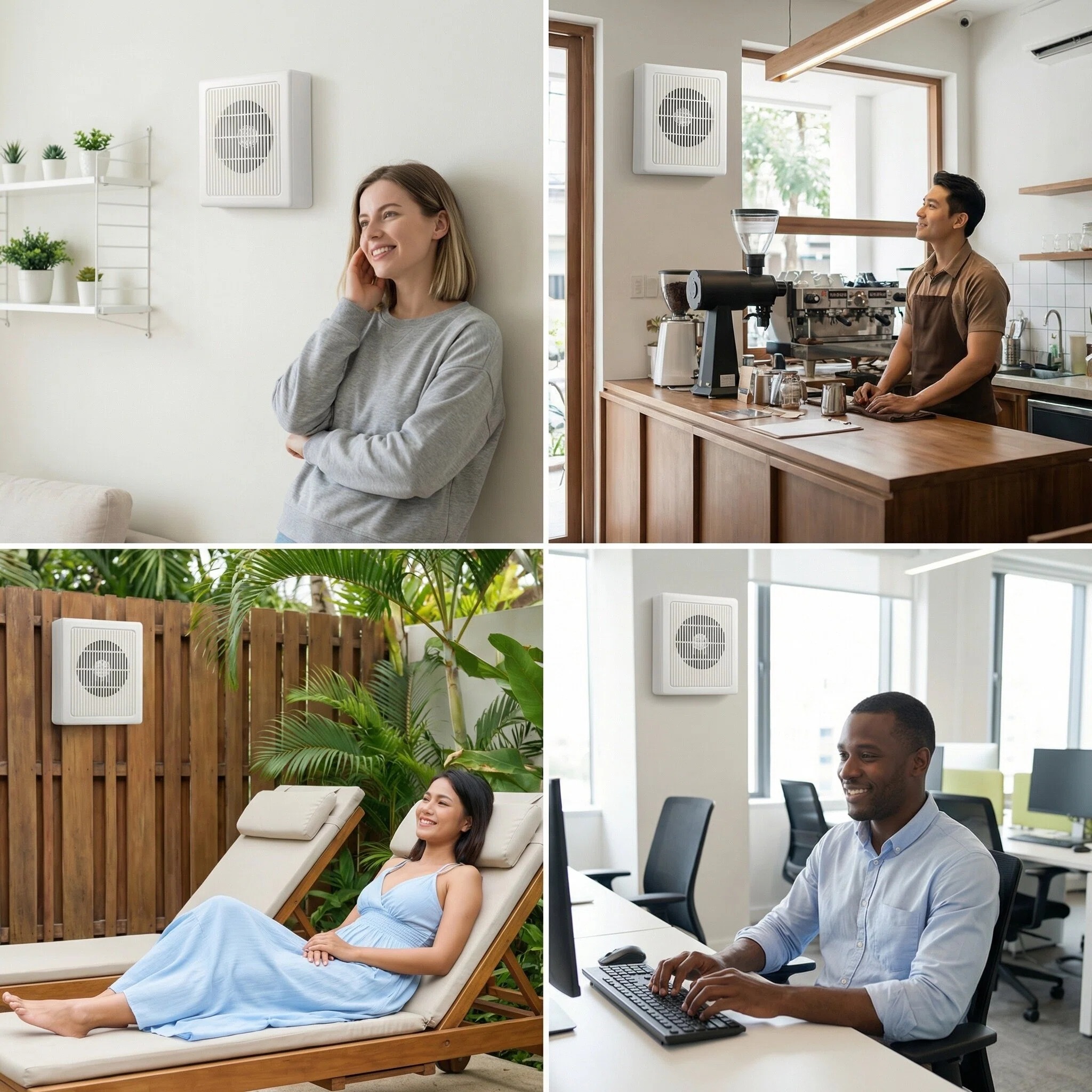 120 5 Inch 5W Wall Mount Speaker PA Loudspeaker for Street Shop Commercial Use Conference Rooms Restaurants