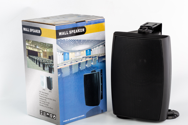 206 60W 6.5" Wall Speaker 110V/8Ω 92dB High Sensitivity 180° Rotatable PA Loudspeaker